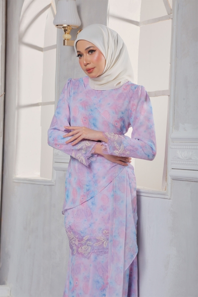 Kurung Nayla Mom - Lavender